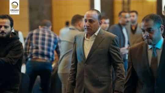 Eng Ibrahim Al-Organi on a charity event